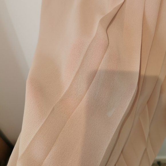 NWT irene Hill s10 nude sheer long sleeve - Picture 5 of 10